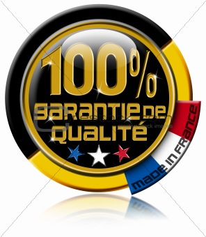 Garantie de qualité 100%