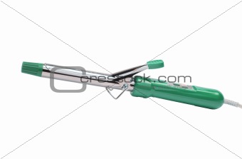 Curling Iron isolated on a white background
