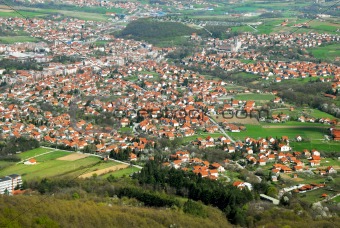 Rural landscape Serbia