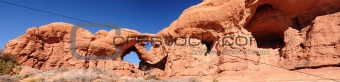 Double Arch panorama