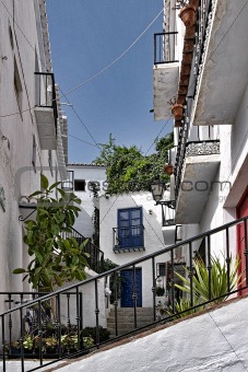 Mijas the white city in Malaga