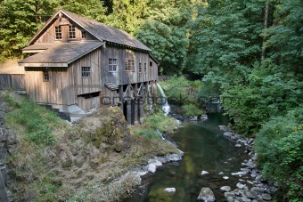Historic Grist Mill along Cedar Creek