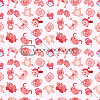 seamless baby toy pattern