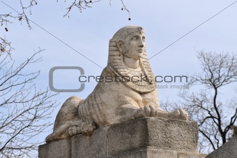 Egyptian Sphinx in Madrid, Spain