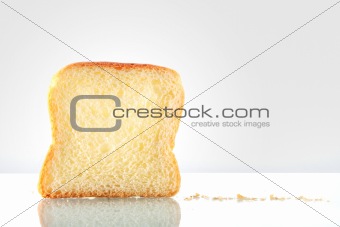 Sliced bread isolated