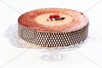 Tiramisu birthday cake