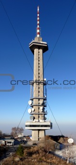 TV tower in Sofia, Bulgaria