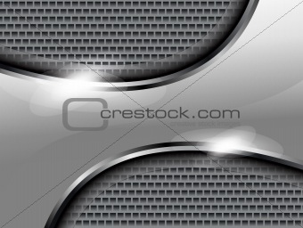 abstract gray steal background