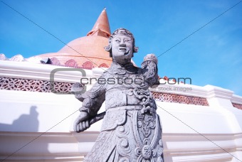 Statue in chinese style 