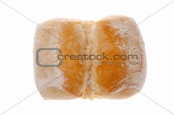 White wheat round bread 