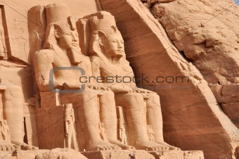 Abu Simbel Great Temple in Egypt