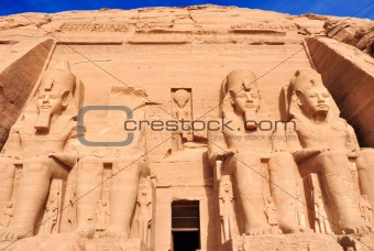 Abu Simbel Great Temple in Egypt