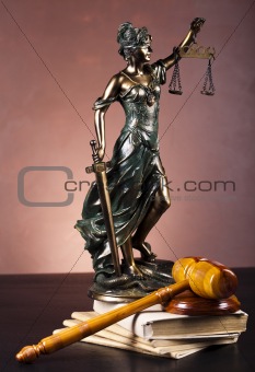 Lady of justice, Law