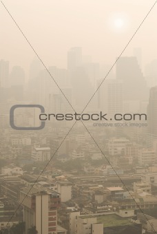 Bangkok in smog