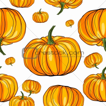 thanksgiving pumpkin pattern