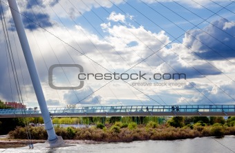 Modern bridge detail