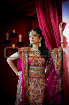 Indian Bride Standing