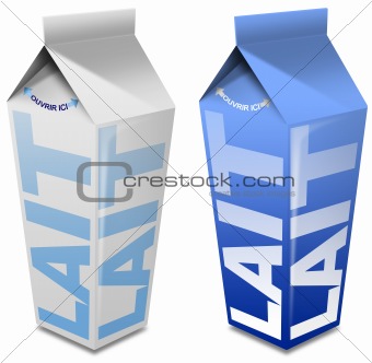 Lait carton - Milk carton