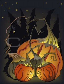 Halloween mad pumpkins