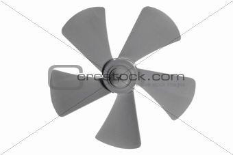 Iimpeller fan isolated on white background