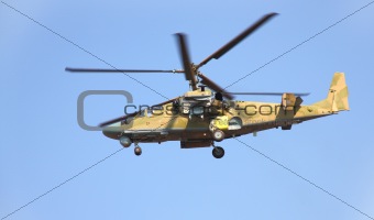 Russian helicopter Ka-52 (alligator)