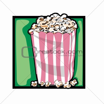 Clip art popcorn