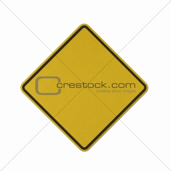 Traffic sign recycled paper 