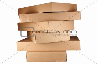 boxes arranged in stack