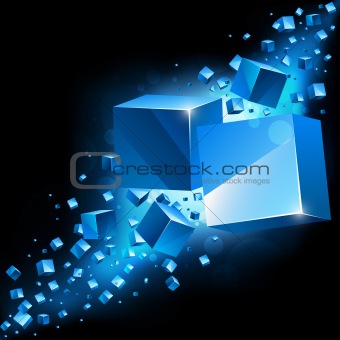 3d abstract background.