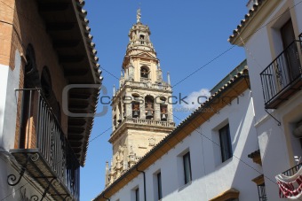 Bell tower of the mosque of Cordoba
