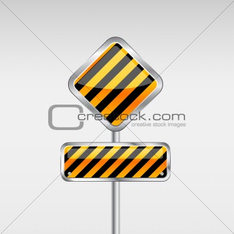 Under Construction Danger Sign
