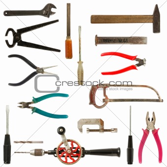 Old used tools collection 2