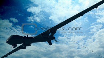 Spy Airplane MQ-9 Reaper