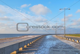Saint-Petersburg. Finland Bay  embankment
