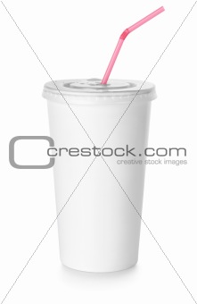 White paper cup 