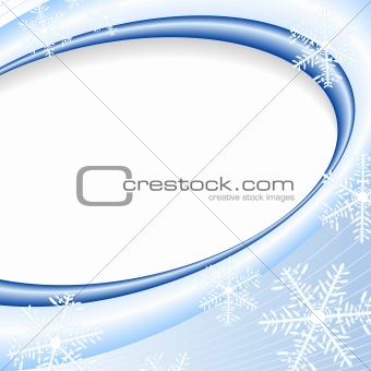 Light Blue Elegant Christmas Background