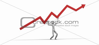 Person Lifting Line Graph