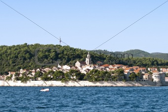Croatian island of Korcula