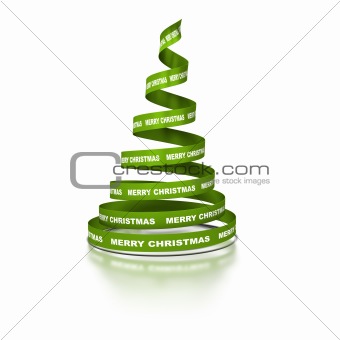 merry christmas message, christmas tree - Xmas