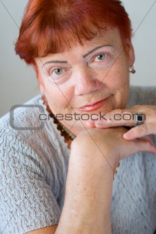 Seventy year old woman
