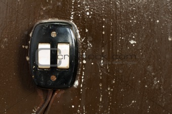 Old electric switch 