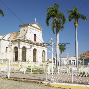 Iglesia Parroquial de la Santisima Trinidad, Plaza Mayor, Trinidad, Cuba