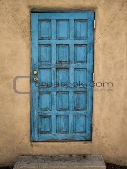 Blue Door, Mud Wall