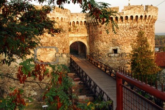 Belgrade fortress gate