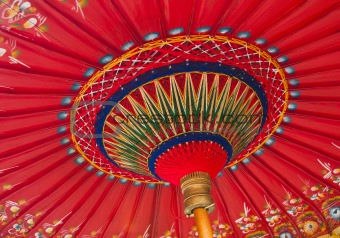 Traditional Asian umbrella