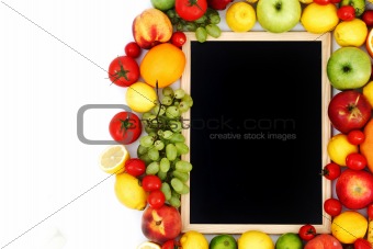 desk in fruit