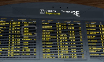 Departure board