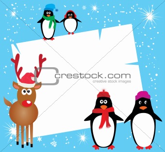 Card With Rudolf