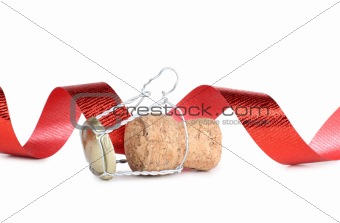Cork of ribbon