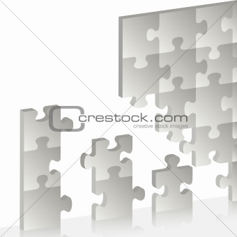 3D Puzzle Pieces
